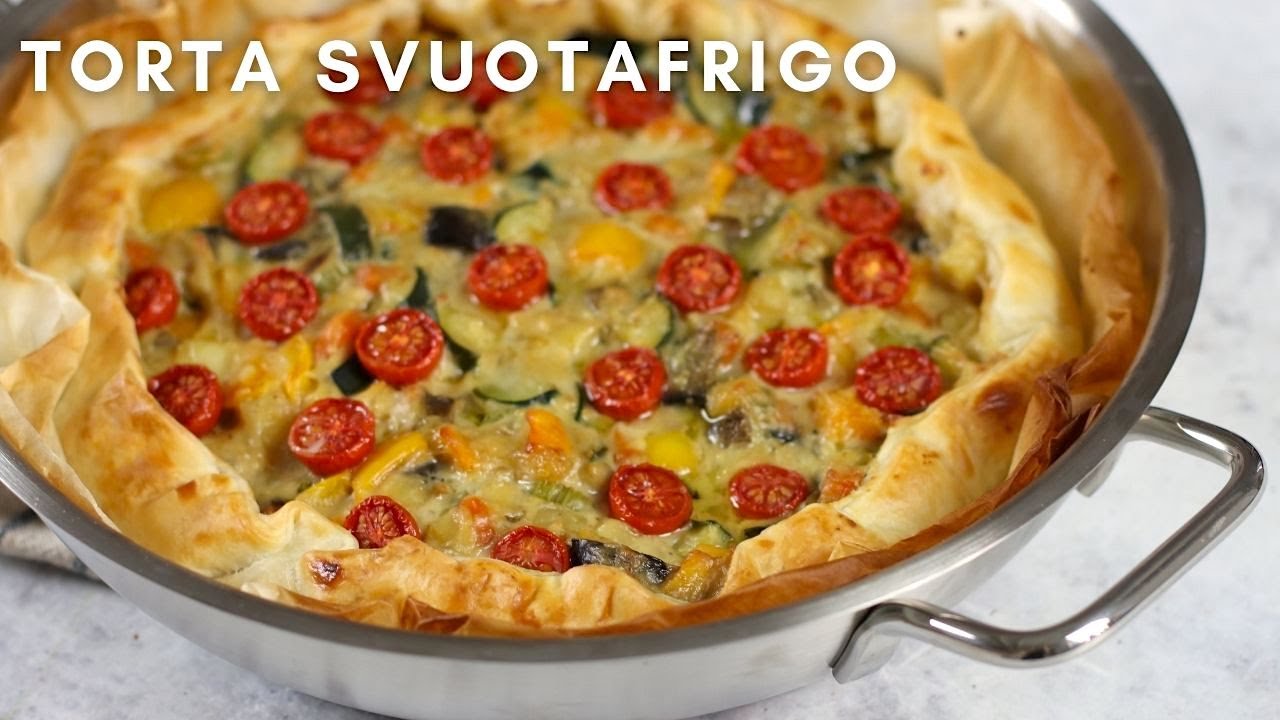 TORTA SALATA SVUOTAFRIGO | Ricetta facile | Cucina Botanica