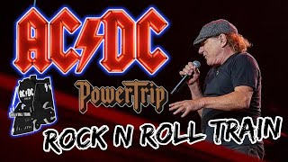AC/DC - ROCK N&#39; ROLL TRAIN - &quot;PowerTrip&quot; 2023 live from first row - 07.10.2023