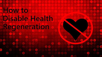 How to Disable Health Regeneration - Roblox Studio