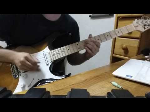 주안에 있는 나에게 기타솔로 - the trusting heart to jesus clings guitar solo