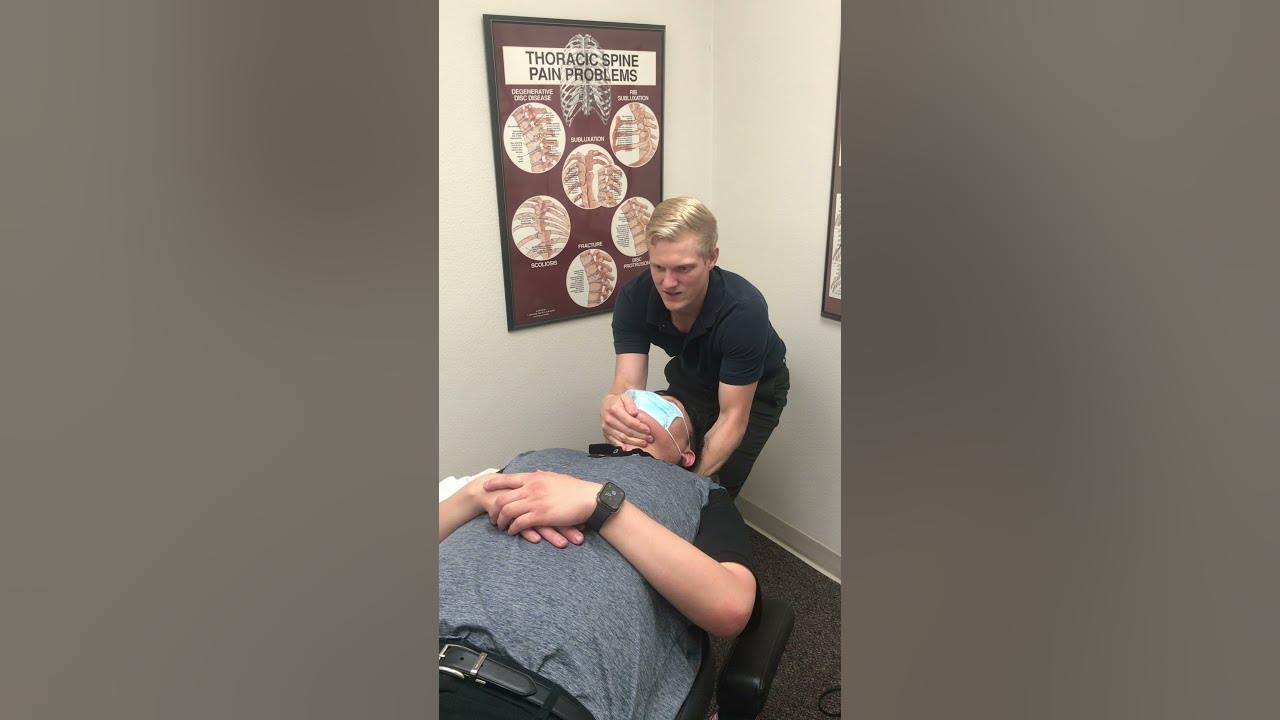 Manual YStrap Chiropractic Adjustment YouTube