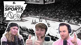 PREVIEWING HOGS vs ZAGS exhibition tune-up | The Natural State of Sports Show