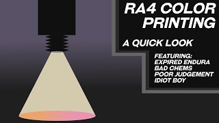 RA4 Color Printing - Quick Look