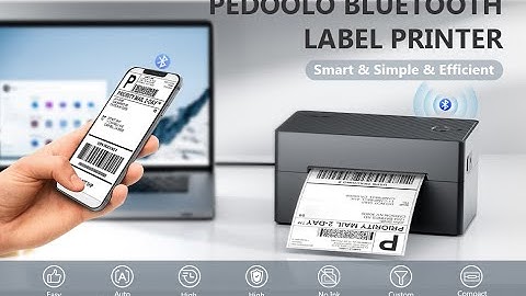 PEDOOLO Label Printer : Key Features