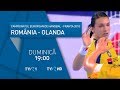 CE de handbal feminin 2018: România - Olanda, în direct la TVR1 şi TVR HD
