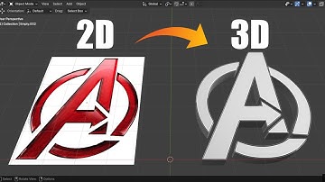 Blender Tutorial: From 2D Image to 3D Model in Minutes