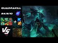 JUNGLE Hecarim vs Ivern [QUADRAKILL] - NA Grandmaster Patch 26.8