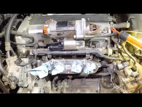 Honda CR-V (RD II) Anlasser wechseln  (Bj. 2002)  #Teil 1 der Ausbau