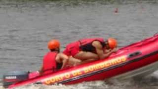 Instrução com Bote Inflável de Salvamento - Aspirantes BM 2008 - APMCB screenshot 4