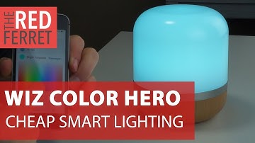 WiZ Color Hero - Powerful Desk Smart Light! [REVIEW]