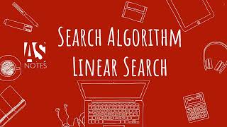 Data Structures | Linear Search  - Searching Algorithms | In Hindi | AS Notes By - Ankur Sharma