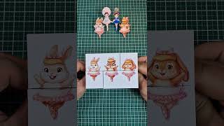 💢 PaperArt 💗 #shorts #art #diy #funny #cute #papercraft #usa