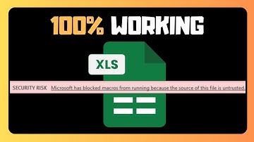 Fix "Microsoft Has Blocked Macros" Error in Excel