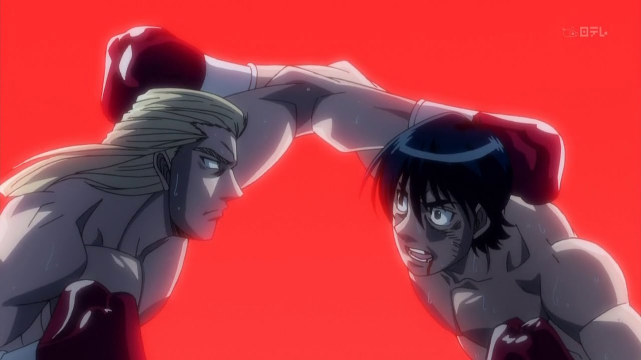 BLOOD CROSS. MIYATA CRUCIFICADO!  REACT hajime no ippo new challenger  episódio 2 