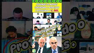 A. de Moraes, calando o Advogado,  sobre o G. Dias. 🇧🇷24/07/25🇧🇷