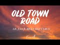 Lil nas x  old town road lyrics ft billy ray cyrus