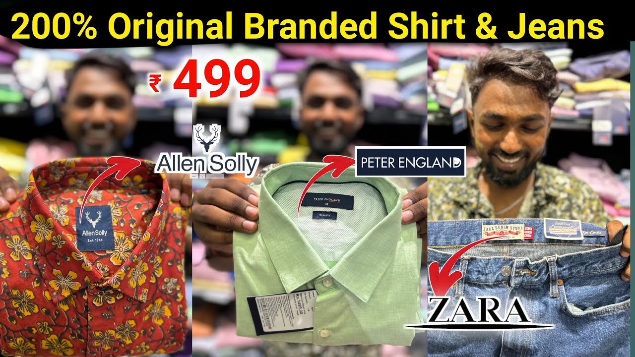 BIG BRANDS🔥Allen Solly,Peter England Zara | 200% Original Branded ...