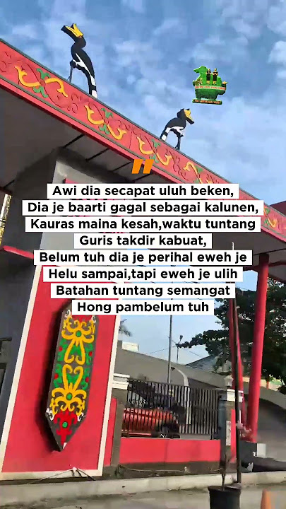peteh andau tuh #dayak #dayakterbaru #kalimantan #storywa #quotes