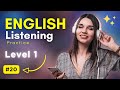 20 american english listening practice  a1 english listening practice  english conversation