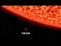 Sun vs Biggest Star Size Comparison | 3d Animation Comparison | Stars Real Scale Comparison