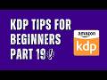 Amazon Ads for KDP  Mistakes #kdp #kdptips