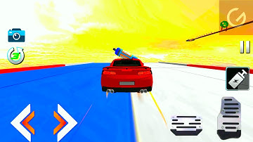 Ramp Car GT Stunts - Unfinished Level - Mobile Gameplay Walkthrough Part 2 (iOS, Android)