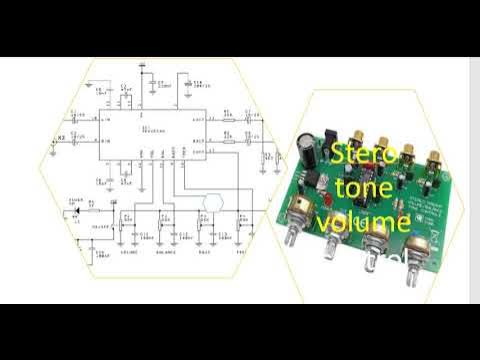 TDA1524A tone control audio system circuit diagram - YouTube