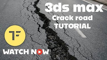 Destroy Any Road with 3Ds Max+TyFlow tutorial