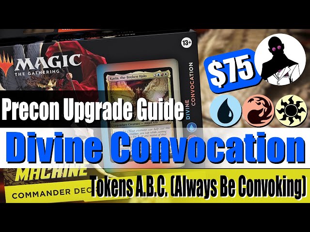 Divine Convocation | Precon Upgrade Guide | Token A.B.C | Cut-Rate Commander  | Commander | MTG | EDH - YouTube