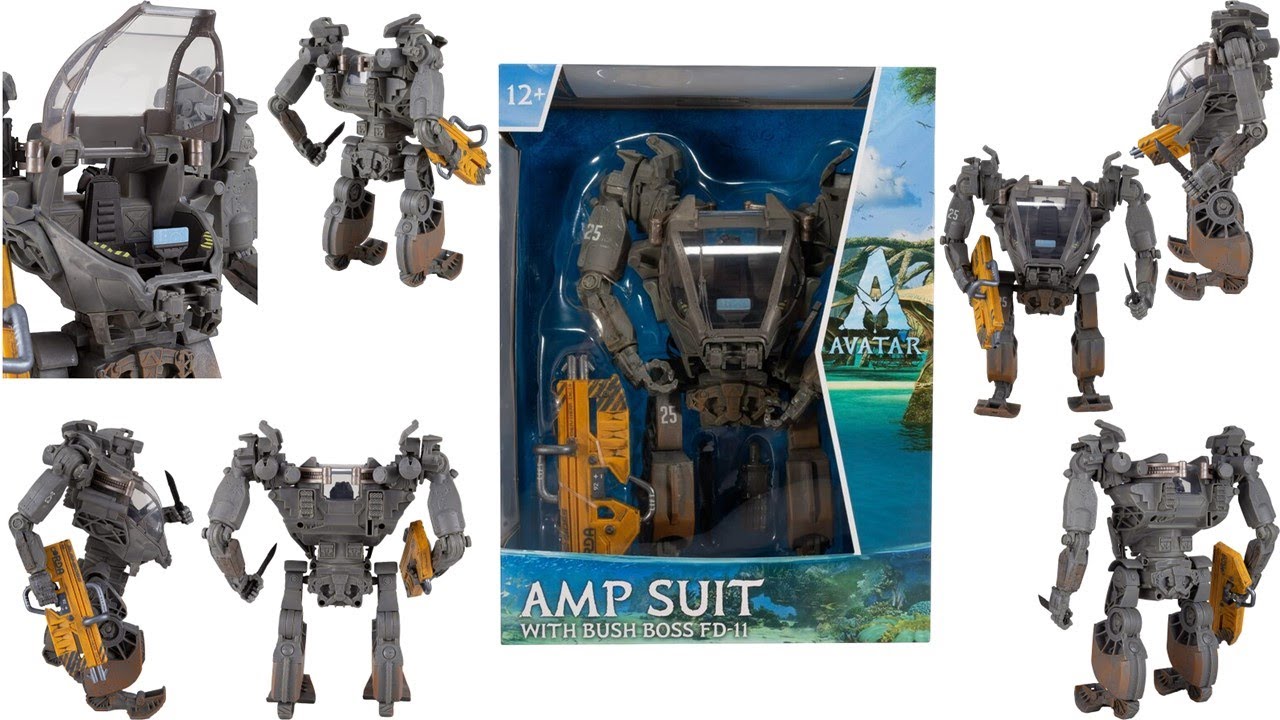 McFarlane Toys Avatar Amp Suit 11.8 in Action Figure - 16316 for sale online eBa