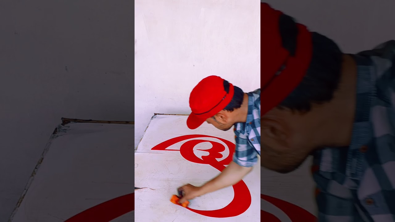 Allah name calligraphy tutorial in Arabic | N M calligraphy ❤️#shorts