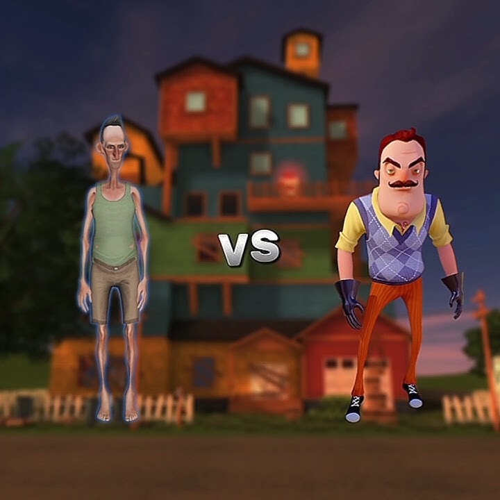 Angry Neighbor vs Hello Neighbor🔥 #angryneighbor #perte #viralshorts #like #valepro