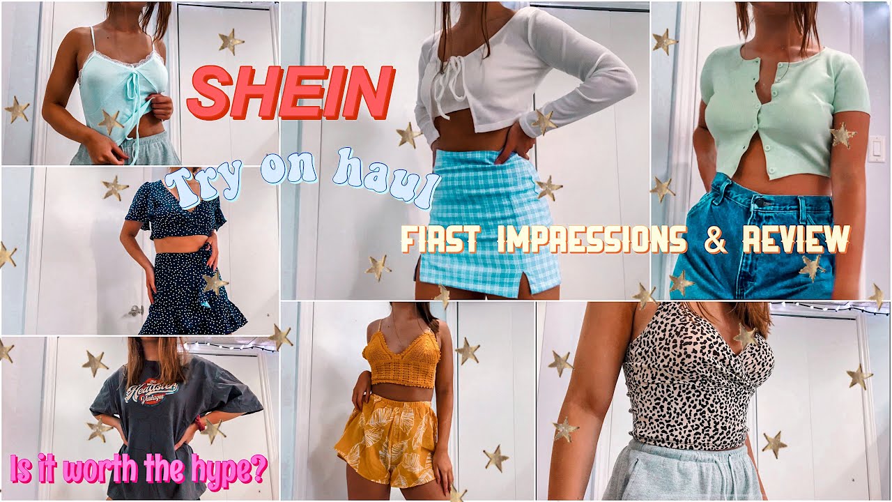 HUGE SHEIN SUMMER TRY-ON HAUL *super cute and affordable clothes and ...