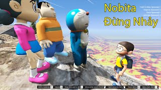 GTA 5 Mod - Doremon Xuka Xeko Chaien Ngăn Nobita Nhảy Núi