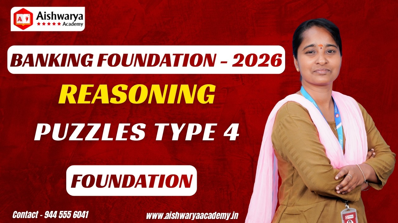 BN Reasoning Puzzles Type 4 | Aishwarya Academy - YouTube