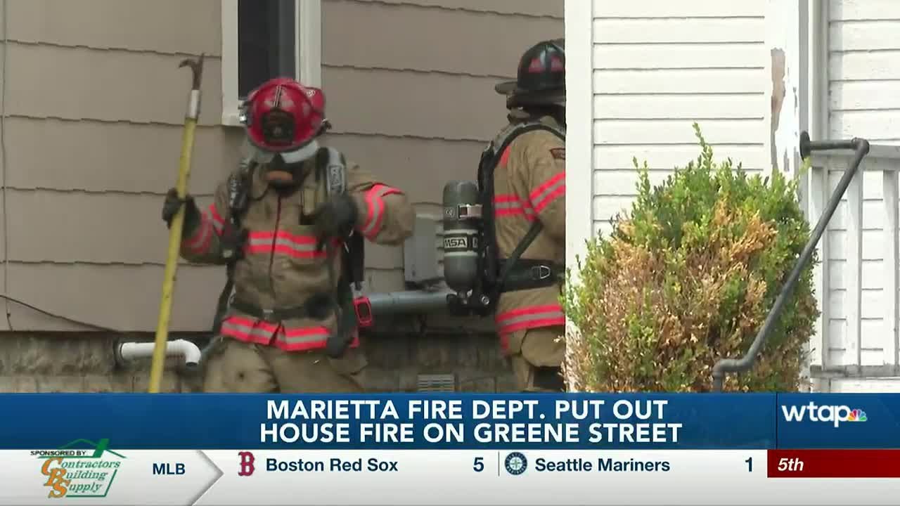 Crews put out fire at Marietta residence - YouTube