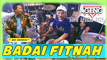 BADAI FITNAH [ CIPT . RHOMA IRAMA ] - BRODIEN - AGENG MUSIC LIVE APSELA KOREK