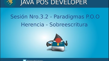 Curso de Java POS -  Sesión Nro.3.2 - Herencia y Sobreescritura Java