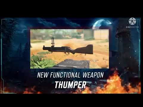 call of duty mobile - s9 new weapon | thumper GAMEPLAY