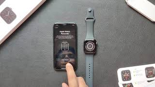 Apple Watch Series 6 Pairing \& Setup Video on iPhone 12 Pro!