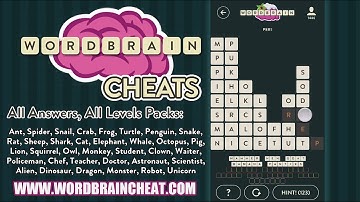 WordBrain Robot 19 Cheats | WordBrain Cheats | Robot 19 Answer