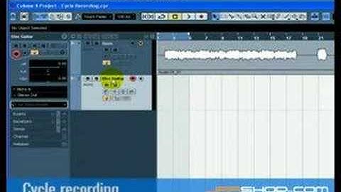 Cubase 4 Tutorial: Recording Audio (Part 2 of 2)