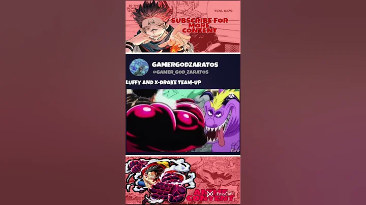 LUFFY AND X-DRAKE TEAM-UP