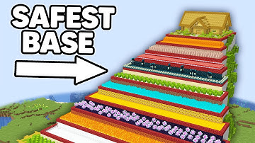 Can you Build Minecraft’s SAFEST Base in 24 Hours?