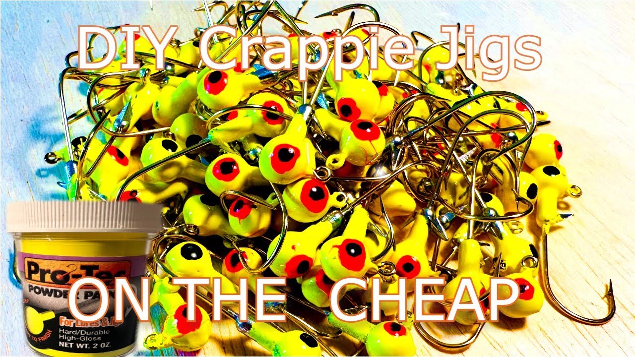 DIY Crappie Jig (ON THE CHEAP) Mold Your OWN YouTube