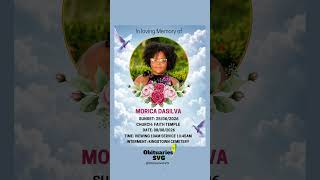 Morica DaSilva | Funeral Announcement #ObituariesSVG #Obituaries #SVG
