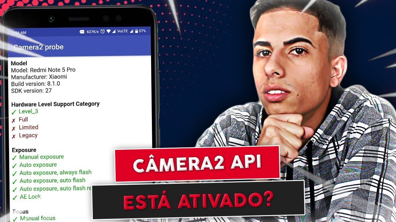 Como Saber Se O C mera2 Api Est Ativado No Celular YouTube