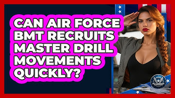 Can Air Force BMT Recruits Master Drill Movements Quickly? - Sky Command Brotherhood