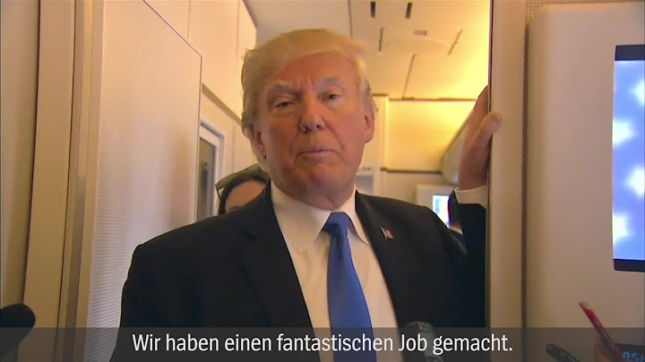 Trump über Asien-Reise: "Wir haben einen fantastischen Job gemacht" | DER SPIEGEL