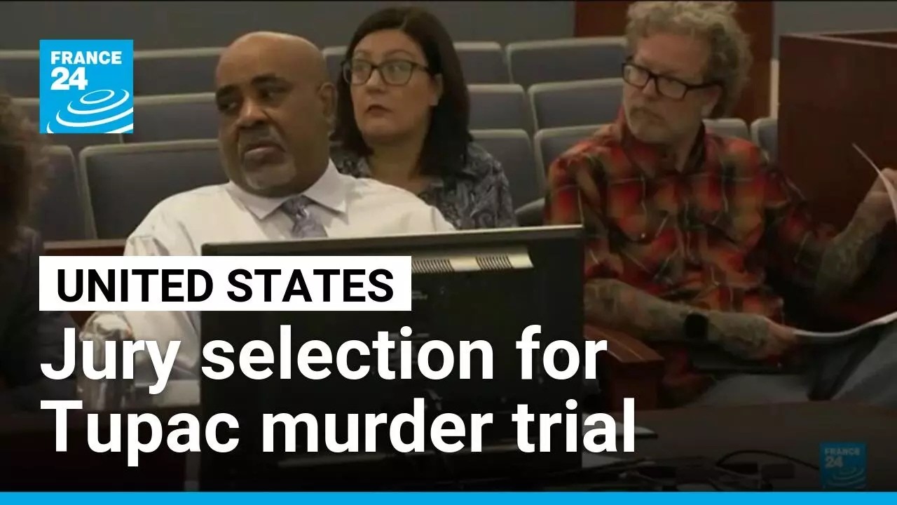 Jury selection begins for ex-gang leader charged ​with Tupac Shakur's 1996 murder • FRANCE 24